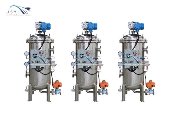 0.55-2.2KW الضغط المنخفض مرشحات Simplex مياه الاستحمام مرشحات الغسيل العكسي التلقائي