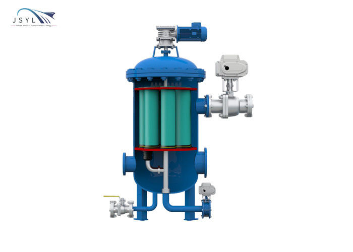 2-3m3 / H الضغط المنخفض تصفية المياه DN25 20 ميكرون مصفاة غسيل السيارات العكسي