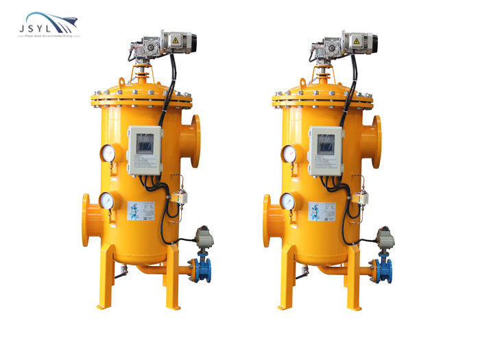2-3m3 / H الضغط المنخفض تصفية المياه DN25 20 ميكرون مصفاة غسيل السيارات العكسي