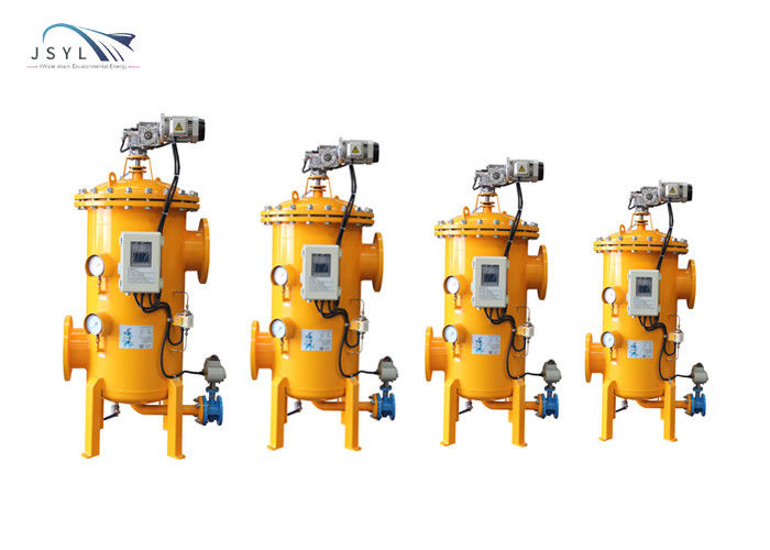 DN25 20 ميكرون فلتر الزيت التلقائي ذاتي التنظيف 2-3m3 / H