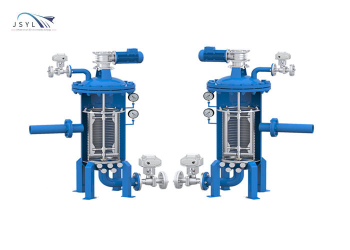عمودي 400m3 / H 200 ميكرون إسفين سلك مرشح عنصر مرشح رجعي تلقائي